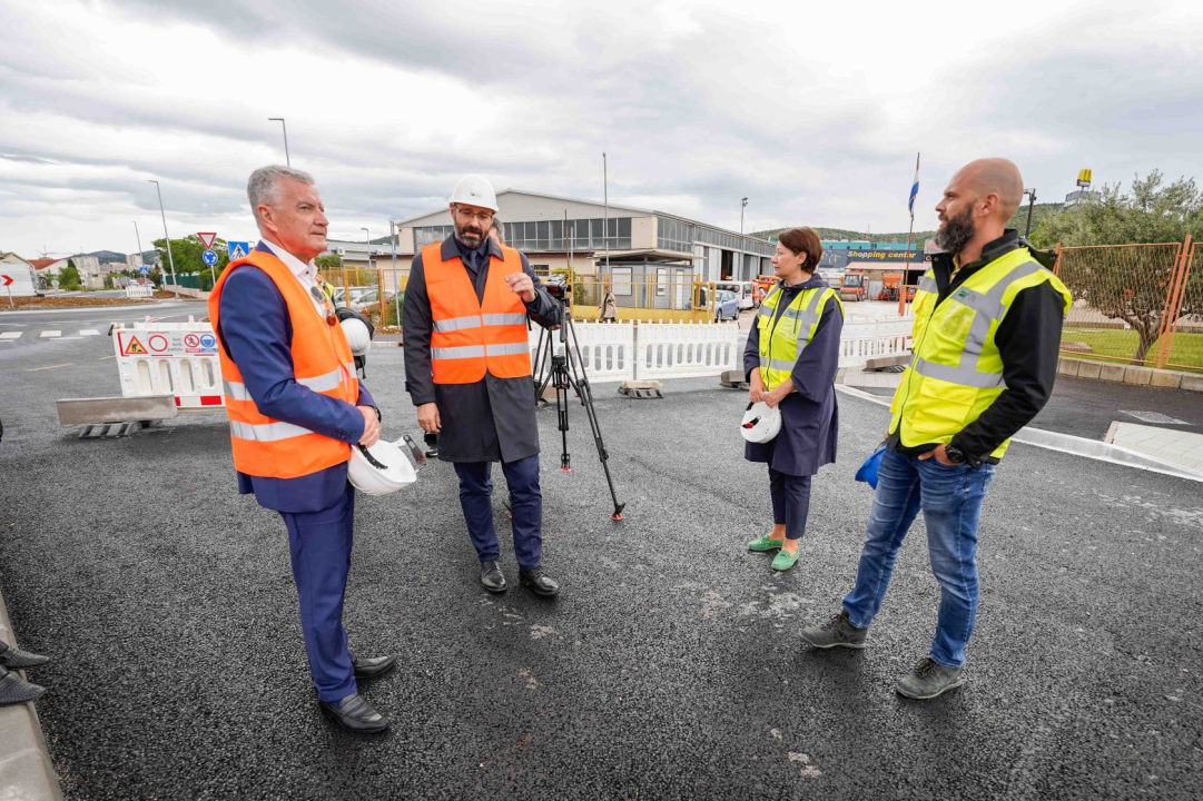 Radovi na čvoru Mandalina napreduju prema planu