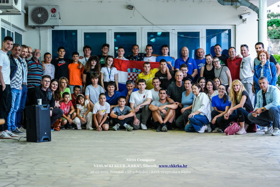 Doček članova VK Krka