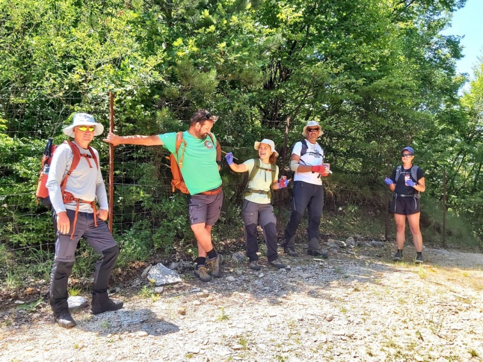 'Mihovilci' obnovili markacije na Kijevskom Kozjaku