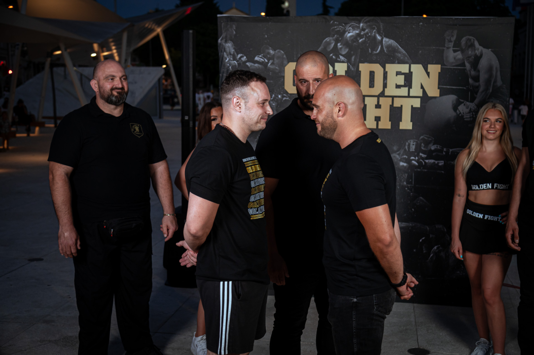 FOTO Pogledajte kako je izgledalo predstavljanje Golden Fight boraca na Poljani