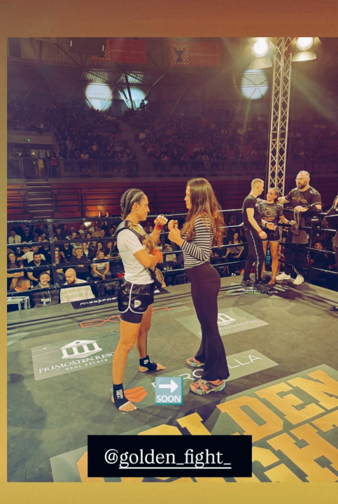 FOTO Karmela Makelja traži revanš protiv Bjelogrlić na 'Golden Fight 9': 'Sutrašnji meč bit će najpamtljiviji'