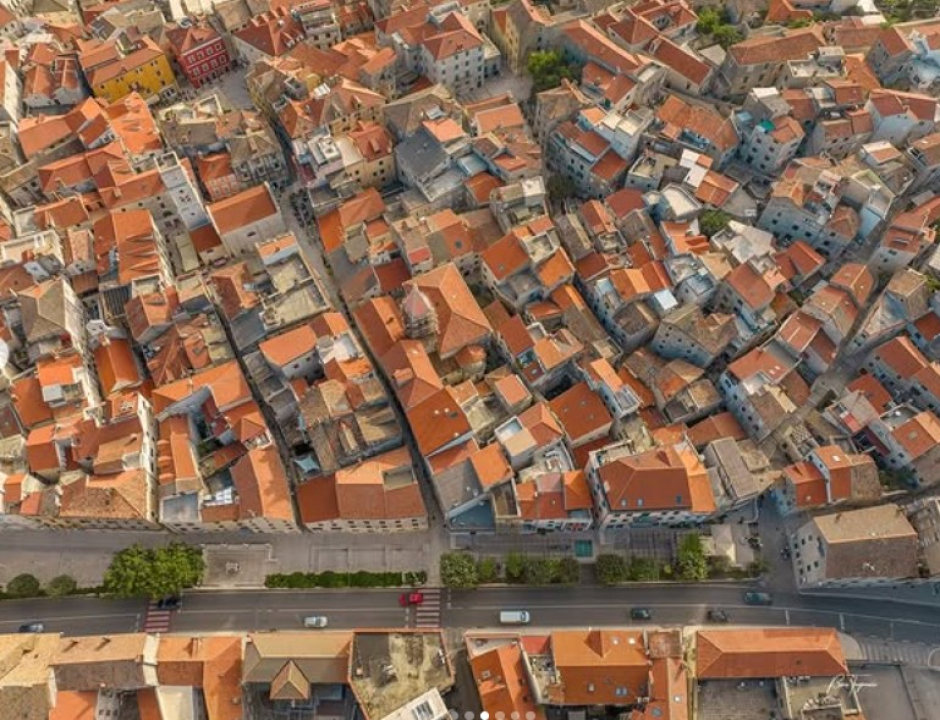 Kadrovi Šibenika iz zraka fotografa Borisa Trogrančića oduzimaju dah