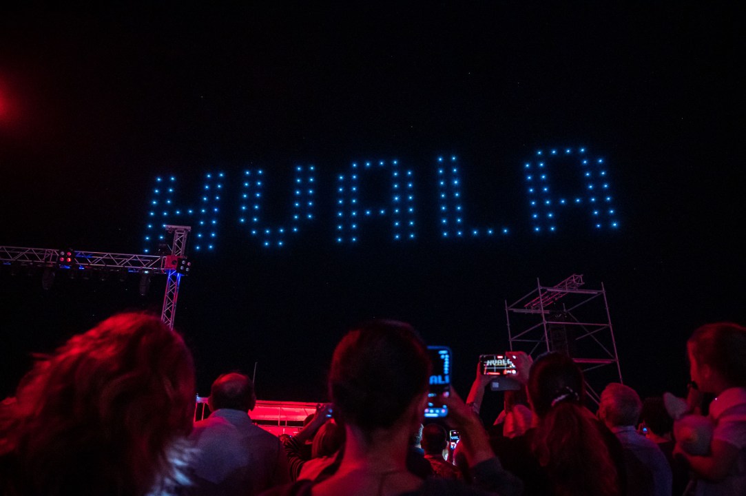 Šibenik impresivnim dron showom obilježio jubilarno izdanje manifestacije Light is life