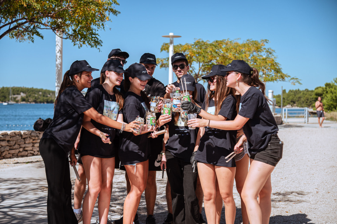FOTO Šibenik danas pokazao svoje zeleno srce: Održana akcija EU Beach Cleanup 2025.