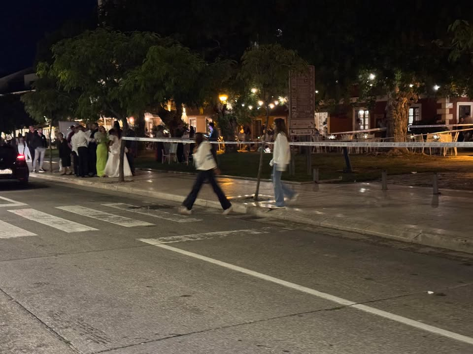 Žena pogođena signalnom raketom u glavu