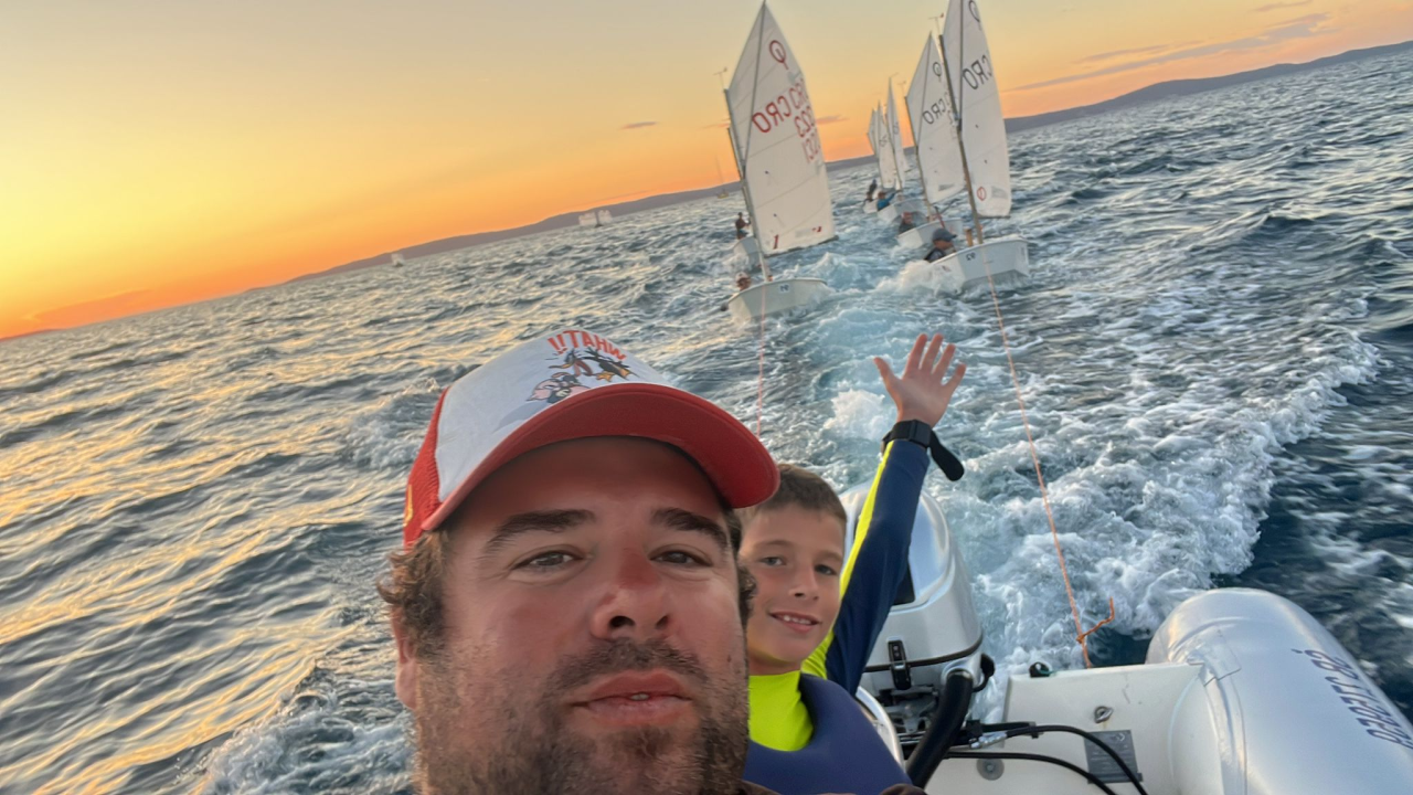 Šibenski jedriličari Mila Perkov i Jakov Blinja briljirali na Maloj Mrdulji u Splitu