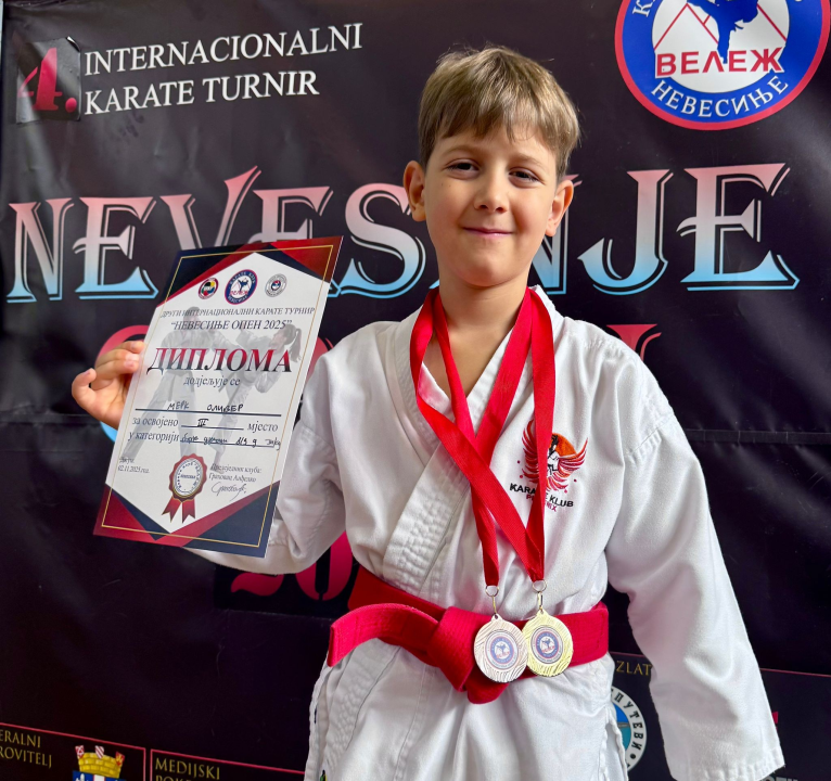 FOTO Karate klub Phoenix uspješan na turniru 'Nevesinje Open 2025.', za kraj godine