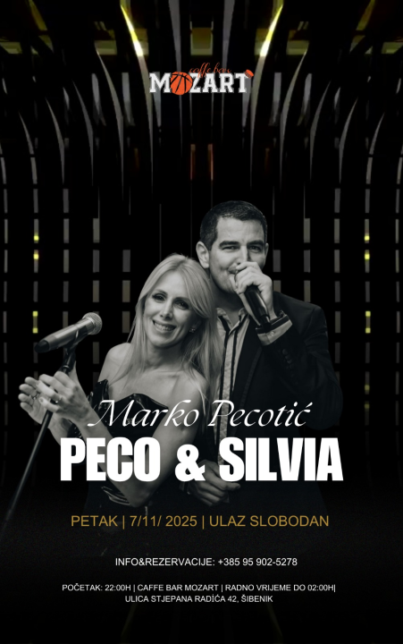 FOTO Marko Pecotić Peco i Silvija Dvornik donose dalmatinsku pismu u Mozart!