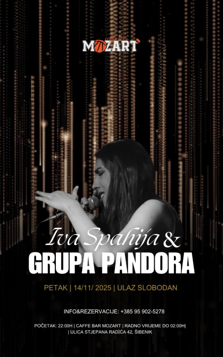 FOTO Iva Spahija i Pandora garantiraju odličnu zabavu u Mozartu!