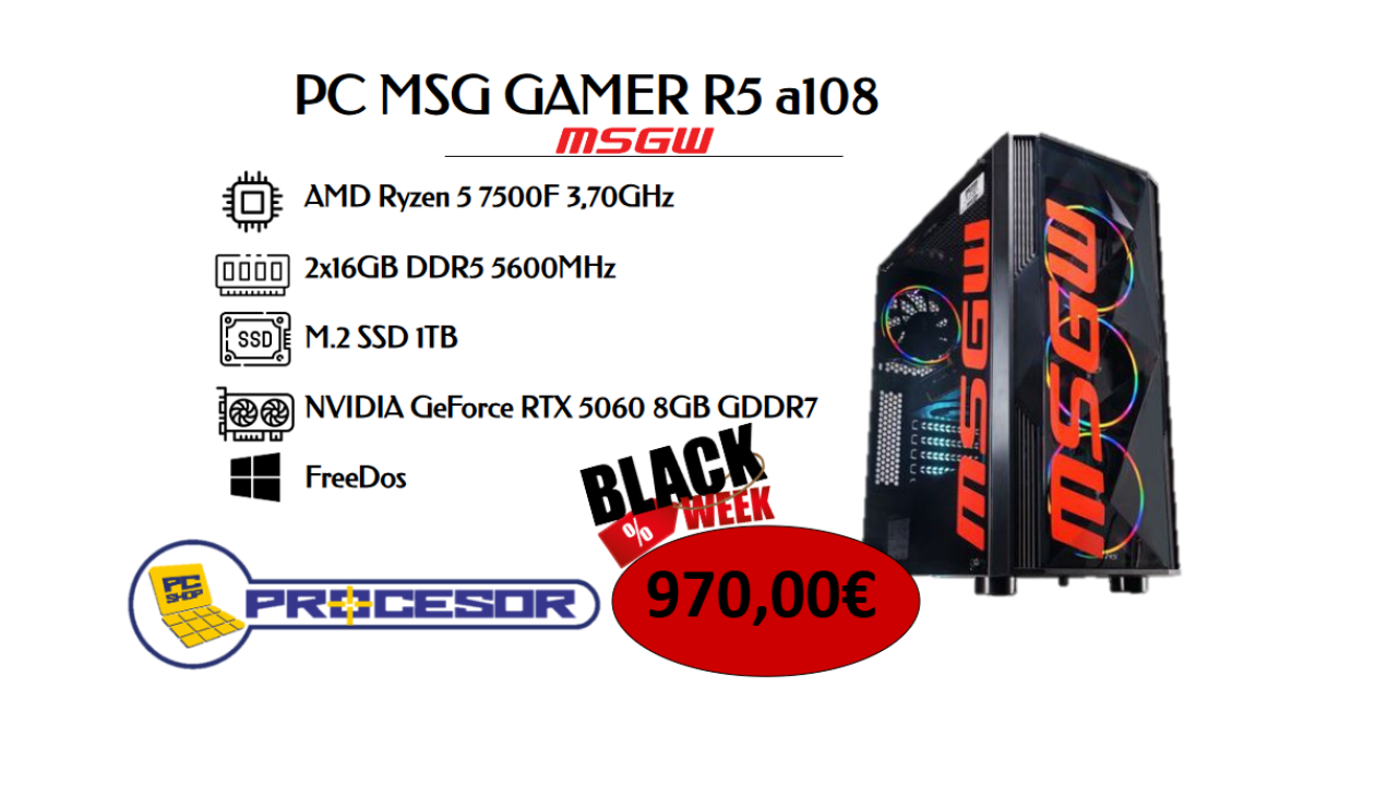 Iskoristite 'Black Week' ponudu u Procesoru: Tjedan velikih popusta na vrhunsku računalnu opremu