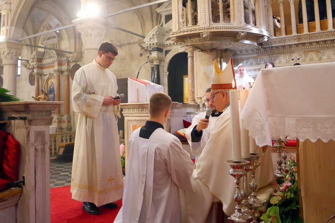 Robert Maretić postao novi đakon Šibenske biskupije