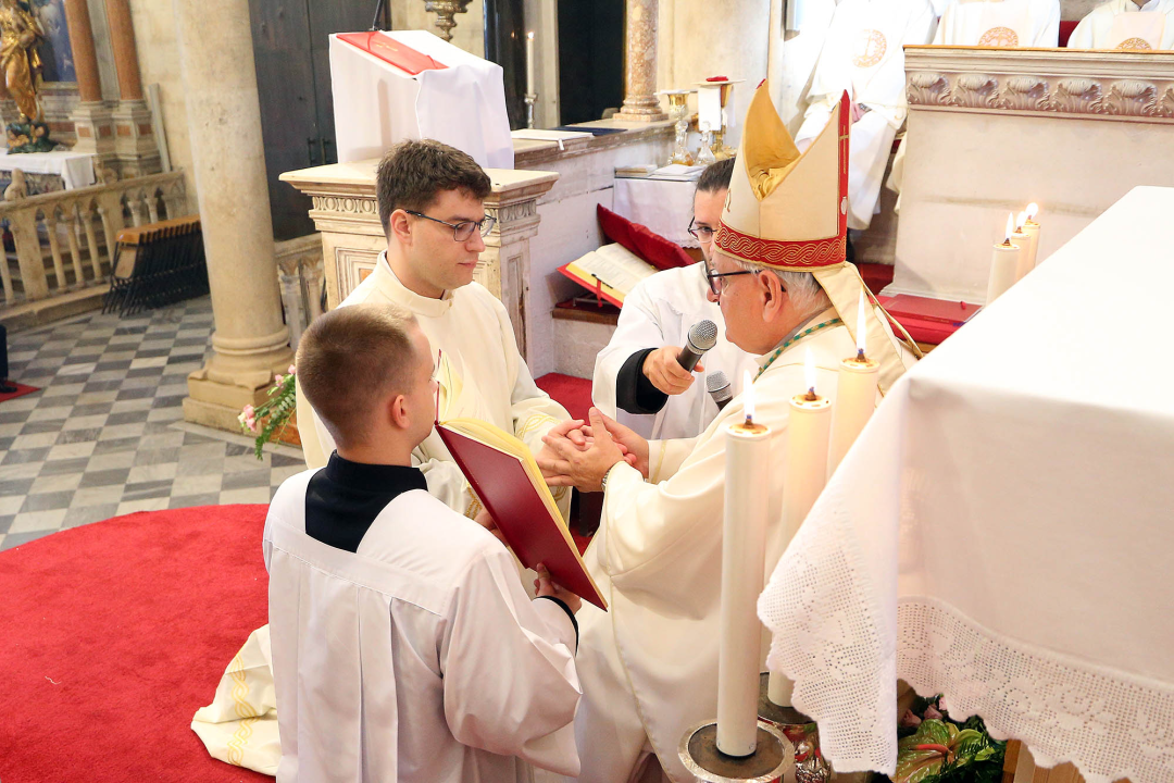 Robert Maretić postao novi đakon Šibenske biskupije