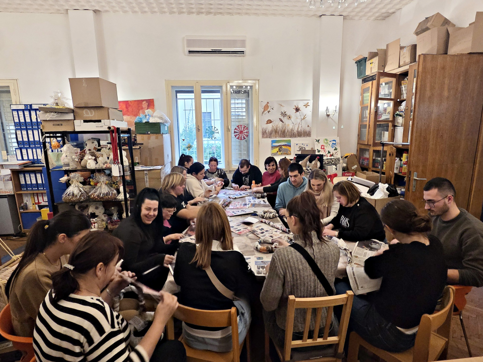 VUŠ-ovi studenti sestrinstva u 'Kamenčićima' upoznali metode rada s osobama s teškoćama