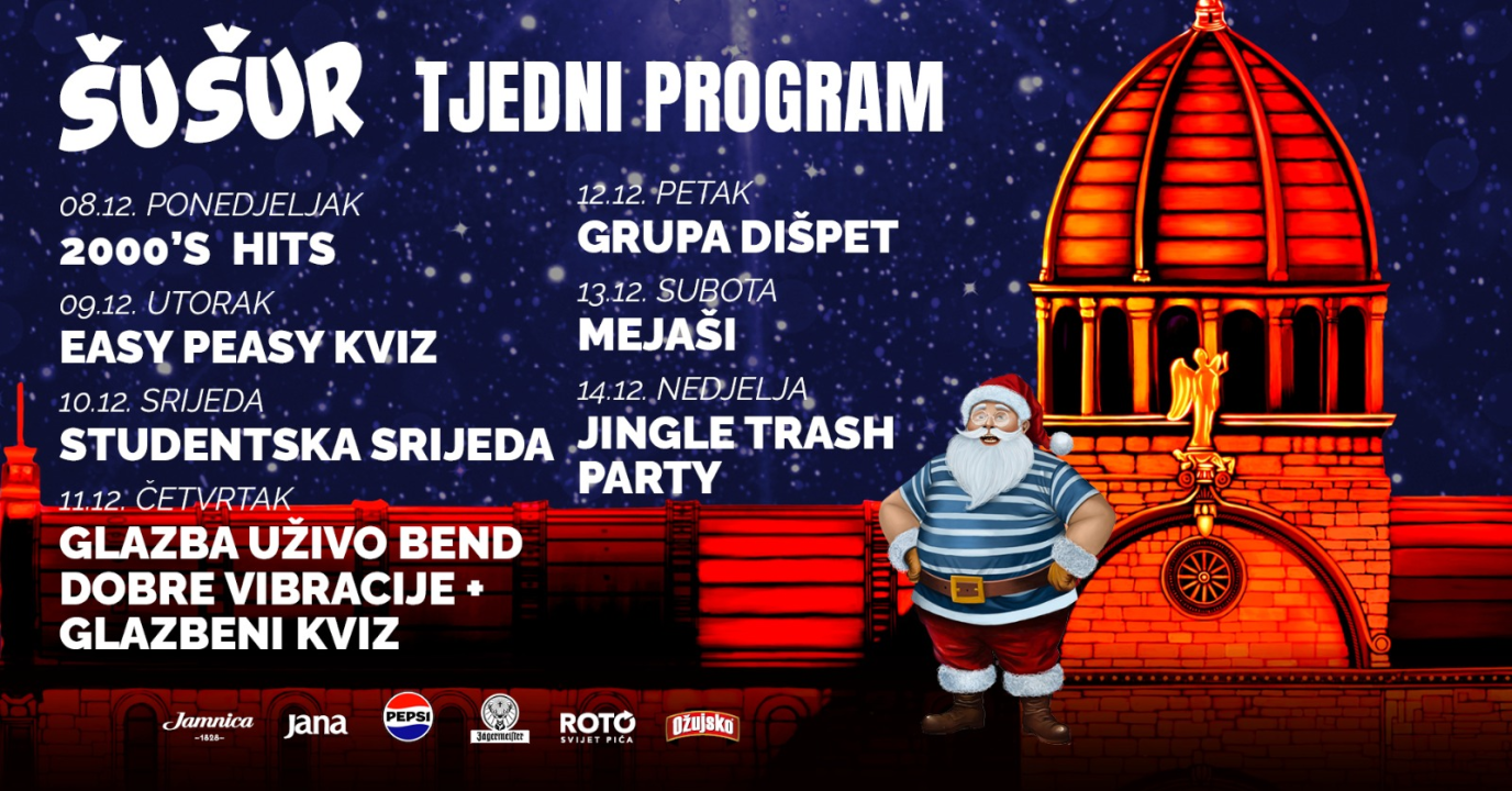 FOTO Evo što vas očekuje ovaj tjedan na programu Šušura