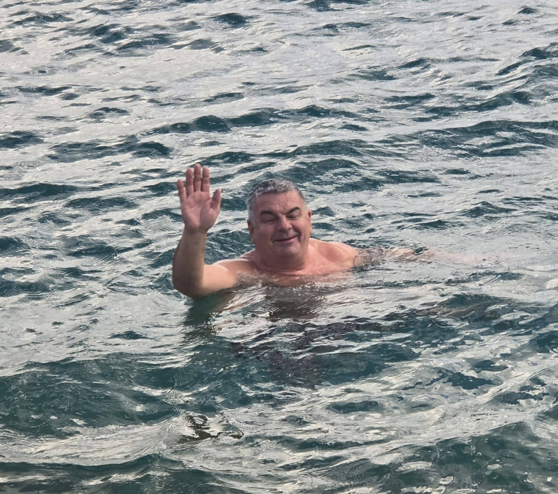 Novogodišnje kupanje u Jezerima