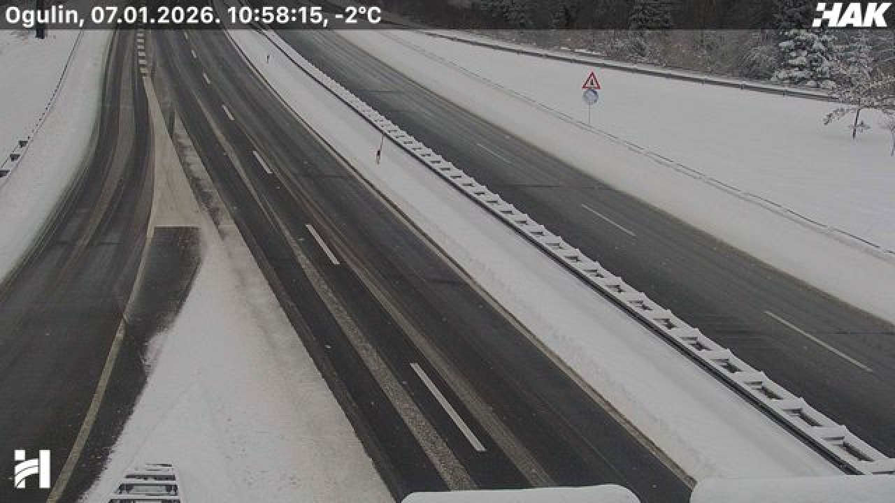 HAK upozorava: Nesreća na A1 kod Šibenika, kaos na cestama diljem zemlje