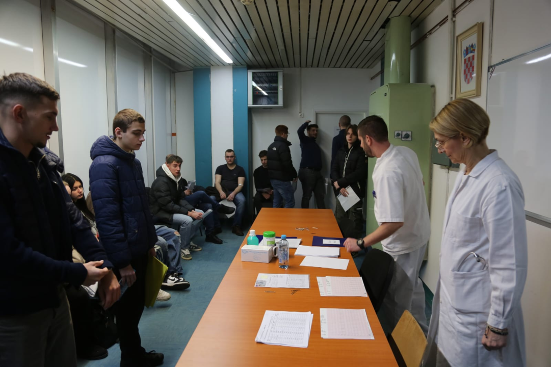 Ovo su budući hrvatski ročnici: Započeli zdravstveni pregledi mladića za vojni rok