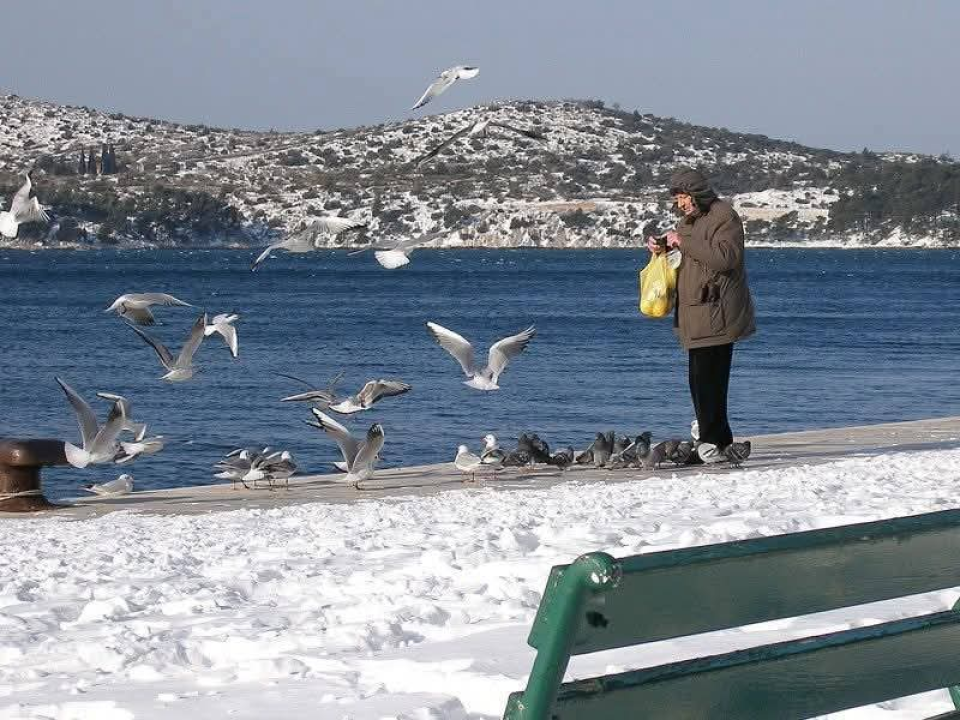 Prije 14 godina Šibenik je bio potpuno zatrpan snijegom