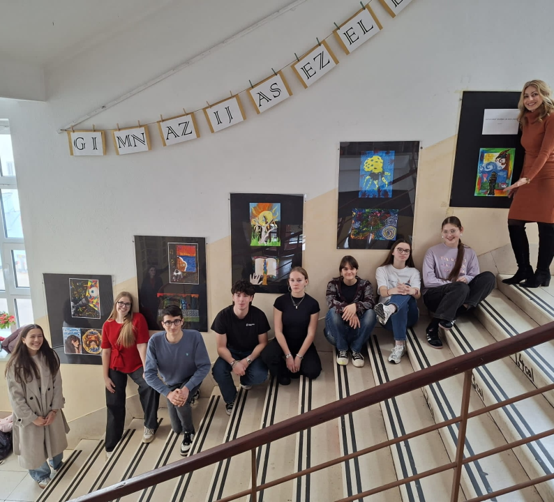 Učenici Šibenske gimnazije briljirali na školskom likovnom natjecanju LIK 2025./26.