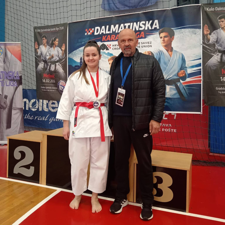 FOTO Svih devet karataša Šibenika uzelo medalju u prvom kolu Dalmatinske lige