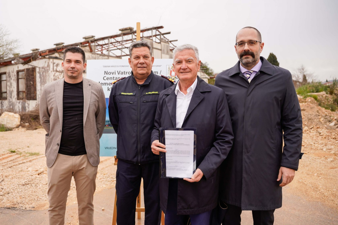 Uskoro kreću radovi na izgradnji novog Vatrogasnog doma u Šibeniku