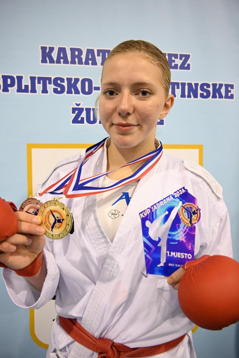 Karate klub 'Okit Vodice' najbolji na Kupu Jadrana u Splitu