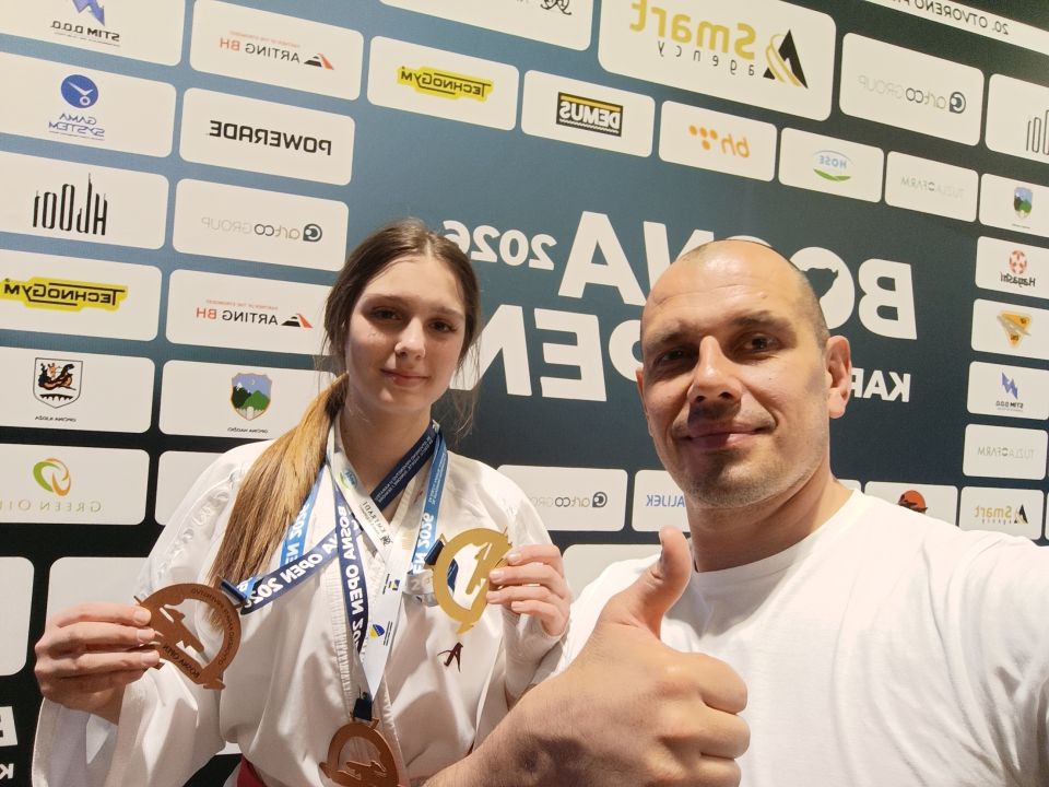 FOTO Karataši Šibenika 1066 osvojili pet medalja na 'Bosna Openu', Mare Mileta potvrdila stabilnost forme