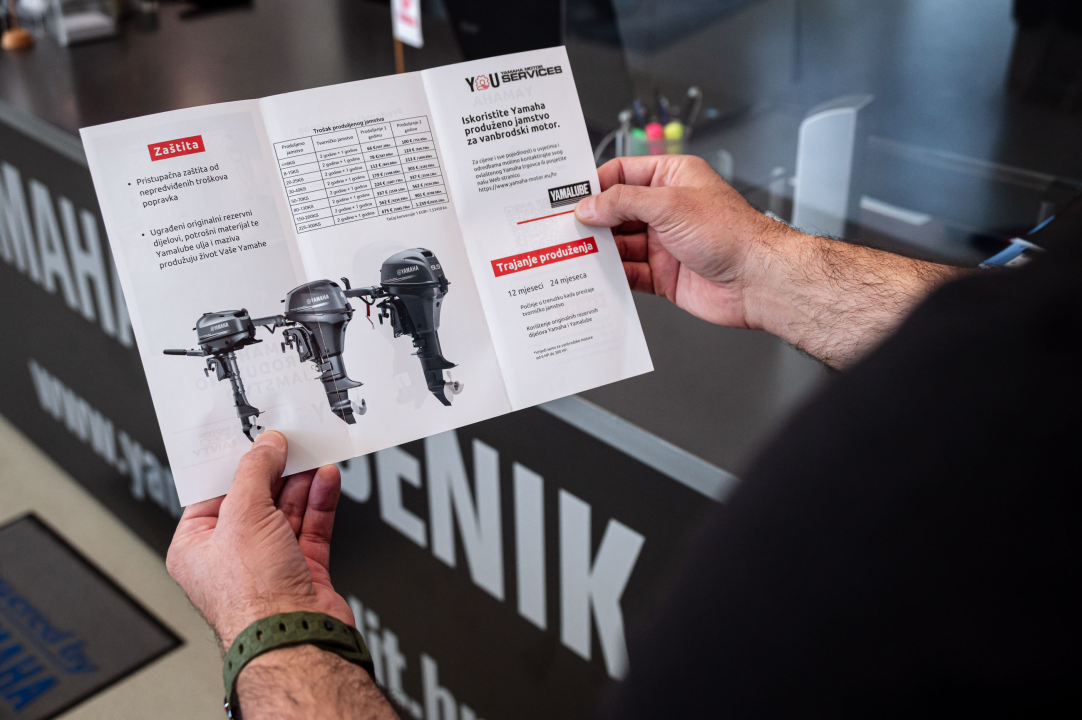 FOTO Vrijeme je za novi motor: Pronađite ga u Yamaha Pribudić & Borčić salonu u Šibeniku!
