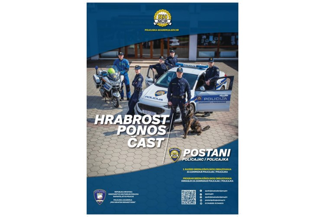 Testiranje budućih policajaca na poligonima u Kninu i Šibeniku