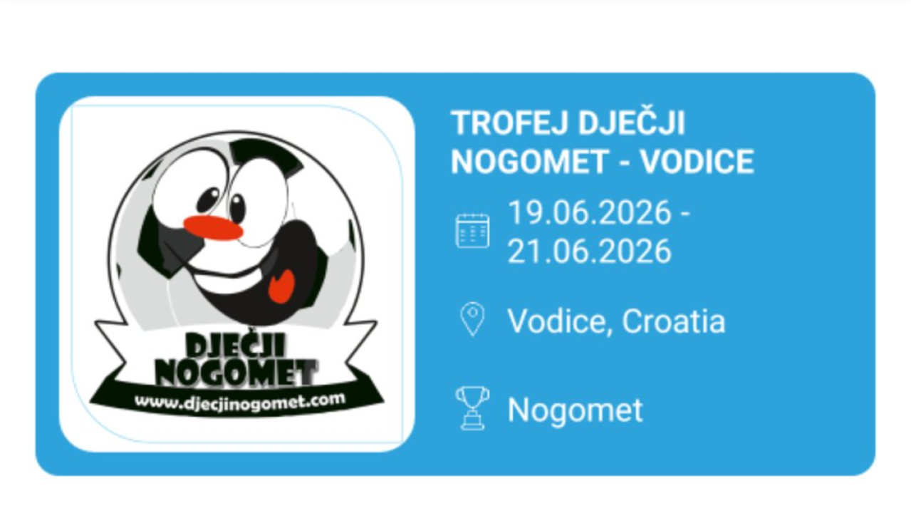 Tići 2 HNK Šibenika nižu medalje: Osvojili prvo mjesto na turniru u Vodicama