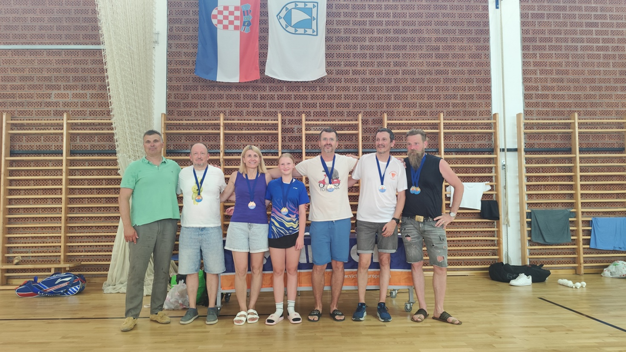 FOTO Badmintonski turnir 'Murter Open' održan deseti put: Josipa Petrić donijela jedno srebro u Šibenik