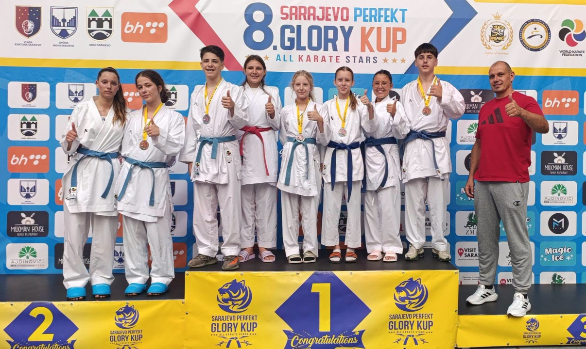 FOTO Šibenik 1066 došao do šest medalja na sarajevskom 'Glory Kupu'