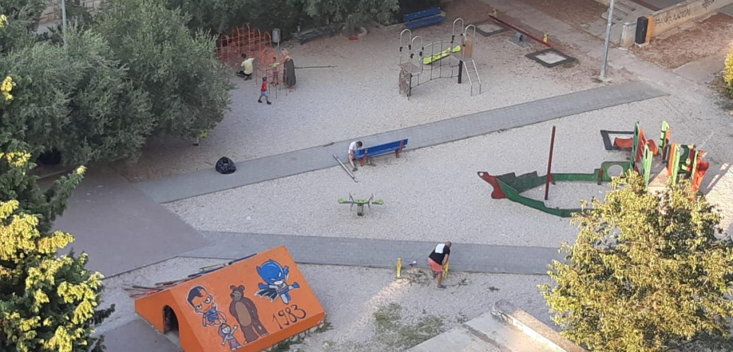  Krenula akcija uređenja igrališta na Baldekinu