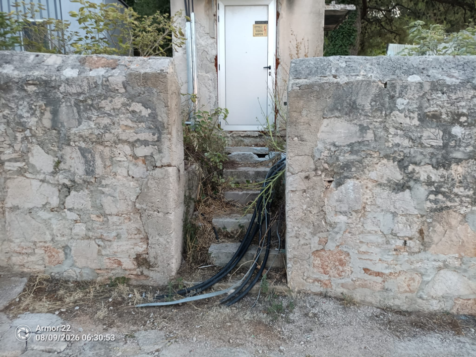 Požar na trafostanici