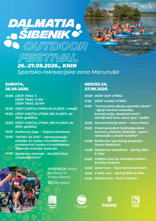 Jeste li spremni za peti Dalmatia Šibenik Outdoor Festival?