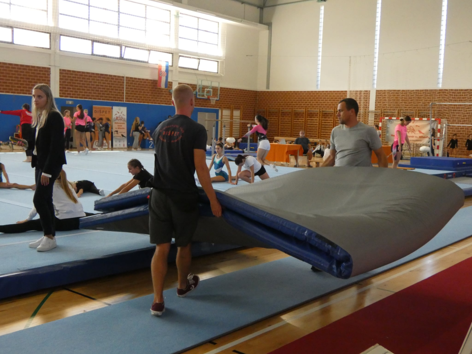 FOTO GK Dišpet nakon uspješno organiziranog turnira: 'Želimo razvijati gimnastiku u gradu, treba nam dodatni prostor'