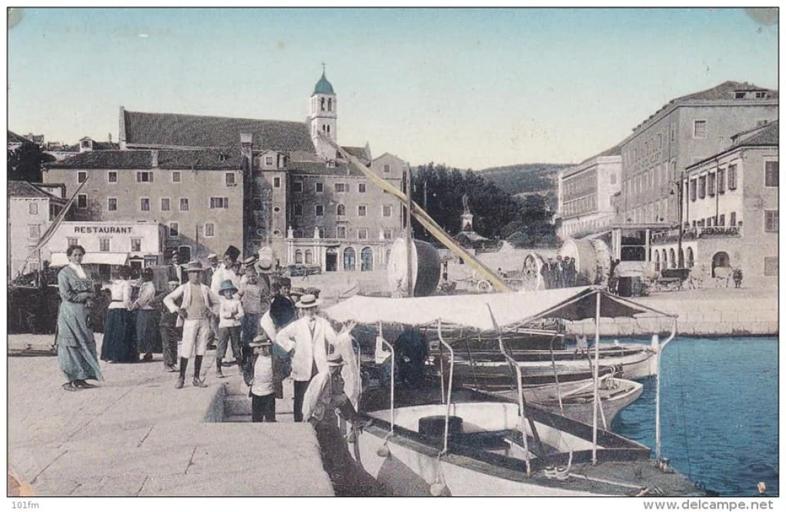 Našli smo neke stvarno stare i rijetke razglednice Šibenika: Tko zna gdje su bile ove skaline?