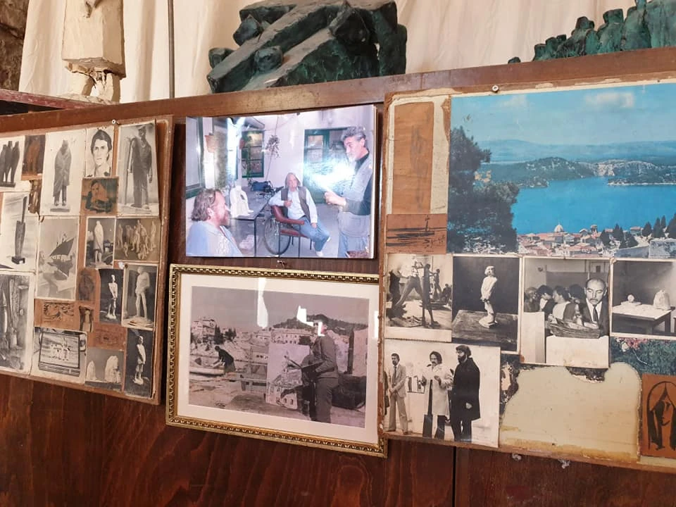Makedonci, Hrvati i Ale Guberina: Uređen i prezentiran atelje čuvenog šibenskog kipara
