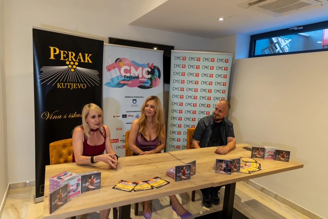 U vodičkom hotelu 'Scala' predstavljen novi album Lidije Bačić 'Flashback'