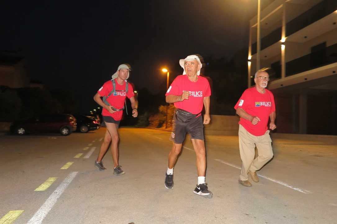 Biličanin Mladen Slavica održao riječ, istrčao 56 kilometara do Knina