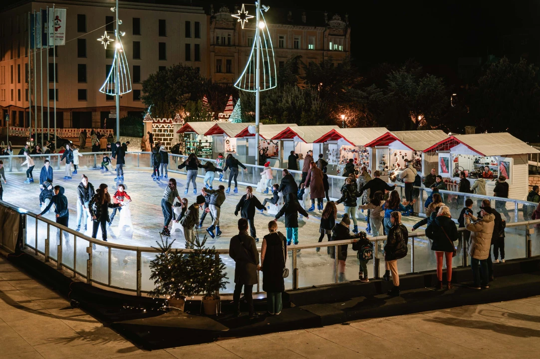 Vitićevo more je najljepša adventska lokacija u gradu, po noći je kao bajka!
