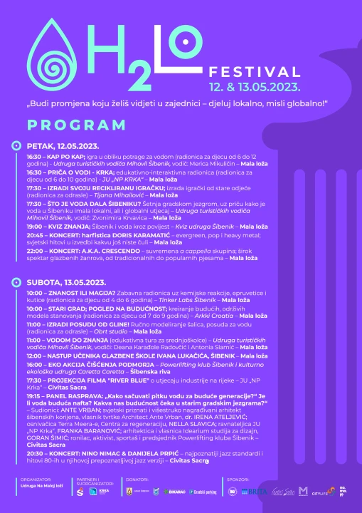 Ne propustite drugo izdanje H2LO festivala i sudjelujte u zanimljivom programu!
