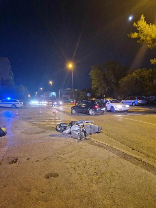 Prometna nesreća na skretanju prema Vidicima: Jedna osoba ozlijeđena 