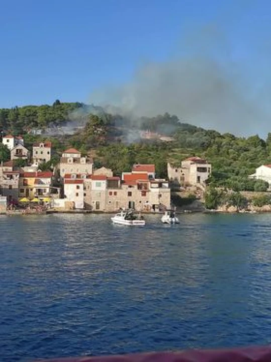 Požar na Prviću pod nadzorom
