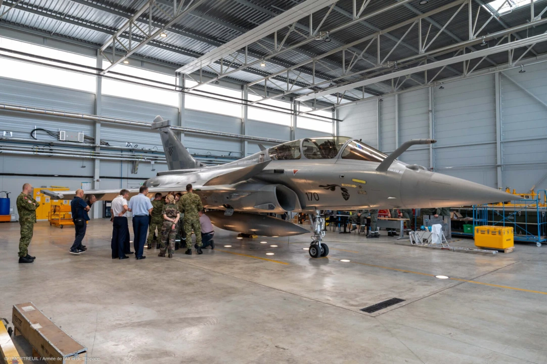 Ovo je prvi hrvatski borbeni avion Rafaele, spreman je za primopredaju