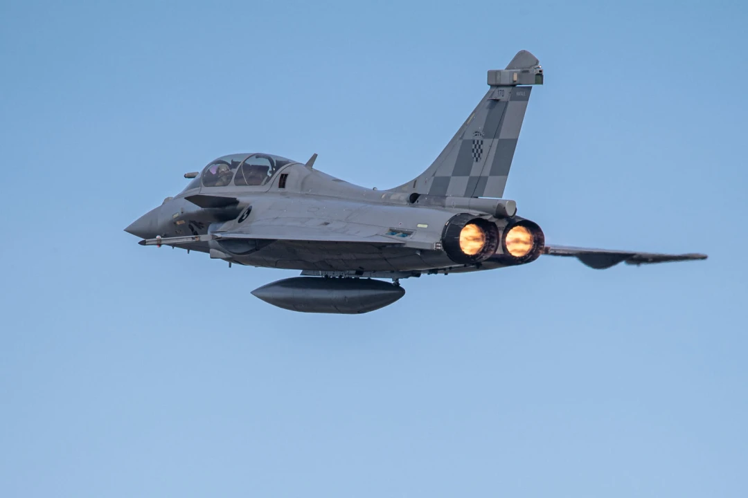 Ovo je prvi hrvatski borbeni avion Rafaele, spreman je za primopredaju