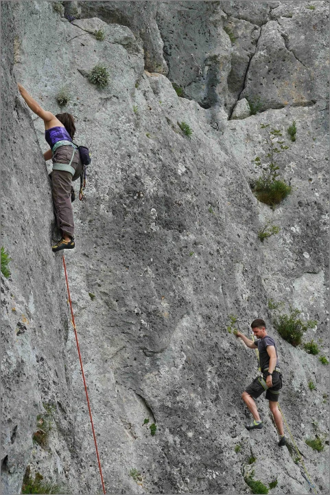 Na Promini otvoreno novo penjalište Magaretaš sa čak 35 penjačkih pravaca