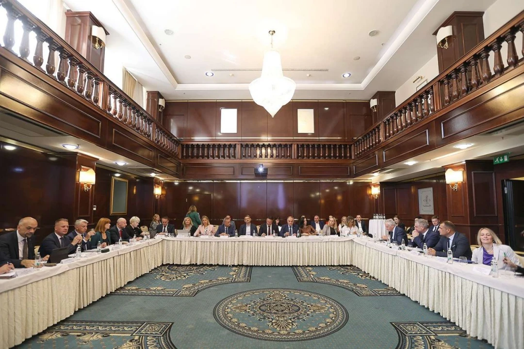 Župan Jelić na jubilarnoj sjednici Izvršnog odbora Hrvatske zajednice županija u Solinu
