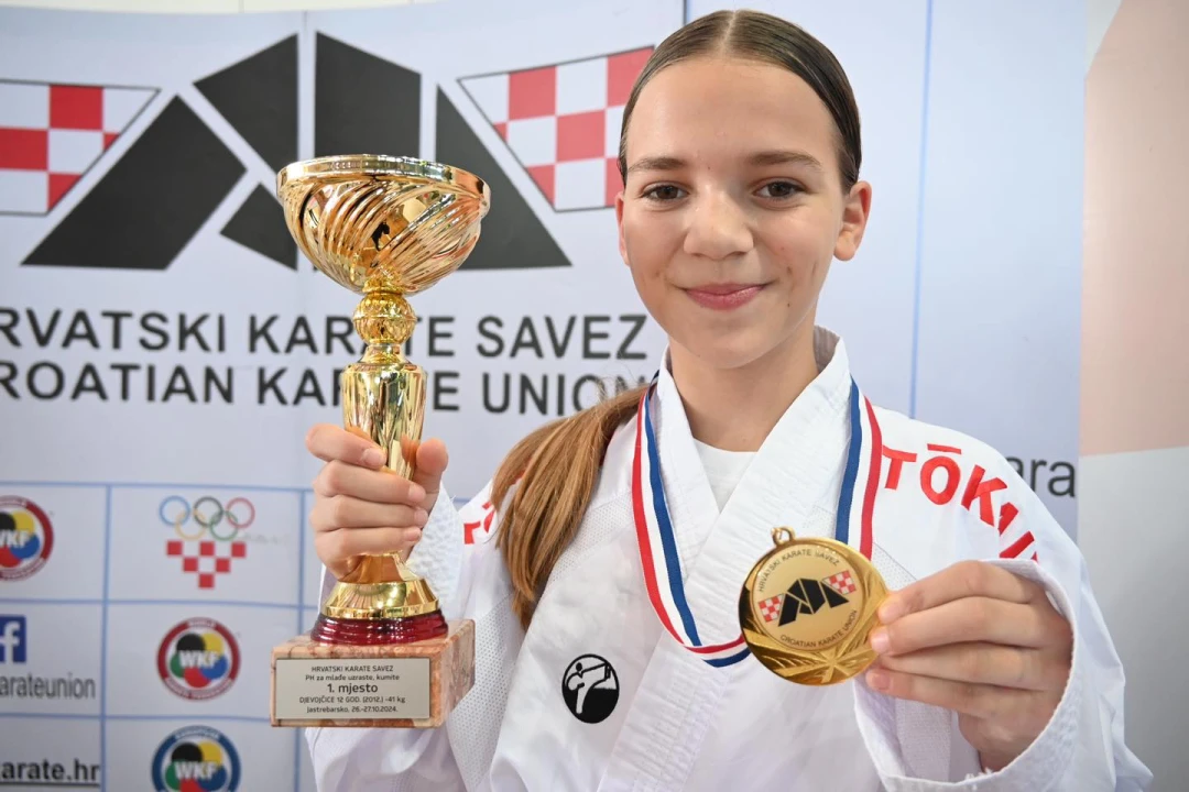 Karate klub Okit Vodice među tri najbolja kluba u zemlji