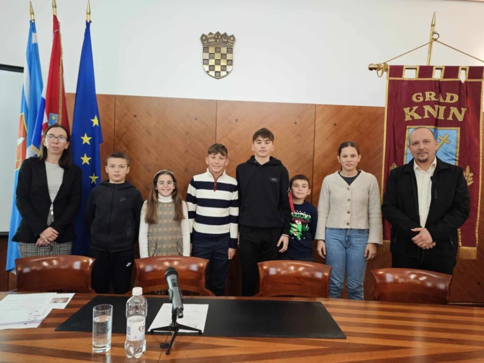 Konstituirano Dječje vijeće Grada Knina